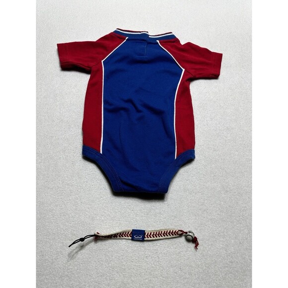 Chicago Cubs Nike Team Infant One-piece Unisex 3/6 Months Plus Bracelet - Picture 4 of 10